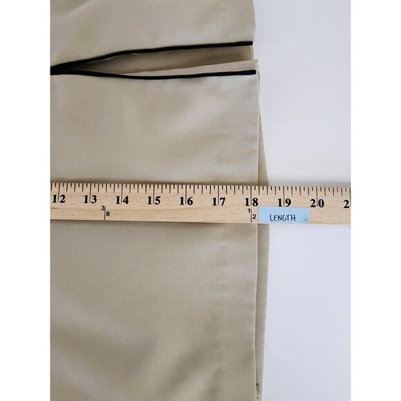 EP PRO Tan Women's Active Golf Zip Side Pockets Skort Skirt SZ 12 - Picture 9 of 9